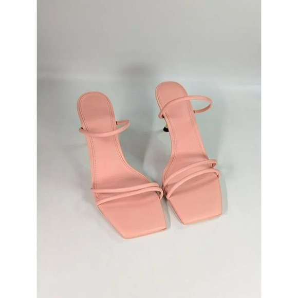 Cult Gaia Women's Lydia Square Toe Strap High Heel Sandals Size 38.5 (MSRP $428) - Picture 4 of 11